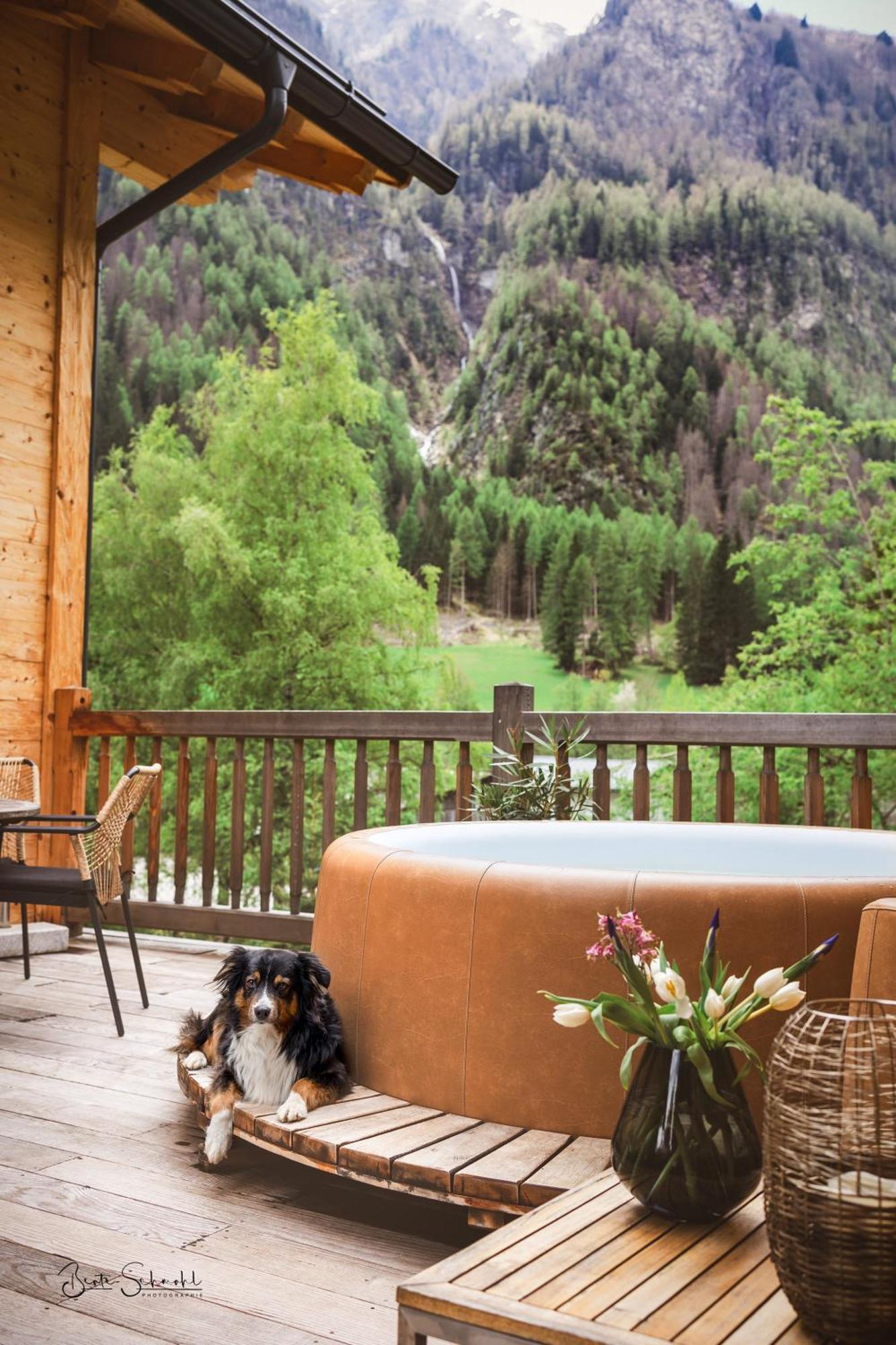 Chalet Waldhaeusl Luxurioese Ferienwohnungen Mit Sauna & Whirlpool, Kamin, Balkon Oder Terrasse Mit Bergblick Heiligenblut Esterno foto